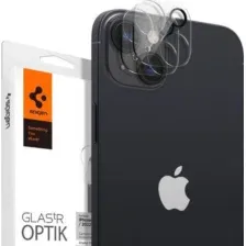 Набор защитных стекол для телефона Spigen Optik.tr Camera Protector для iPhone 14/14 Plus / AGL05229 (2шт, Crystal Clear)