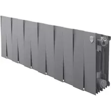 Радиатор биметаллический ROYAL THERMO PianoForte Silver Satin 200 12 секций