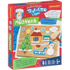 Развивающая игра Bondibon Мозаика с гвоздями и молоточком / ВВ4634