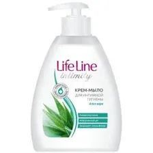 Крем-мыло для интимной гигиены Life Line "Алое вера" 280 мл.