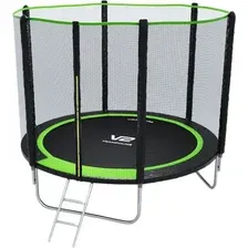 Батут V2 Trampoline Prime 8FT 252 см (с внешней сеткой и лестницей)