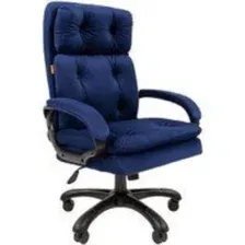Кресло офисное Chairman Home 442 (Т-82 синий)