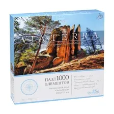 Пазл 1000 деталей. Виа Терра. Скала Перья (серия Сибирь) 06809