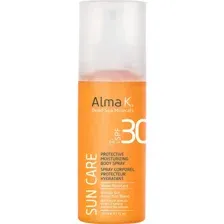 Спрей для тела Alma K увлажняющий, влагоустойчивый Sun Care, SPF30, 150 мл
