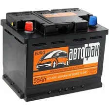 Автомобильный аккумулятор Автофан L (55 А·ч)