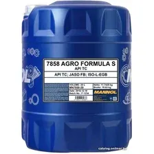 Моторное масло Mannol Agro Formula S 20л
