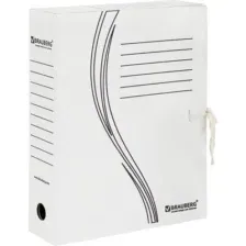 Папка для бумаг Brauberg 124850 (белый)