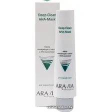 Маска для лица Aravia Маска для лица очищающая с глиной и АНА-кислотами 100 мл