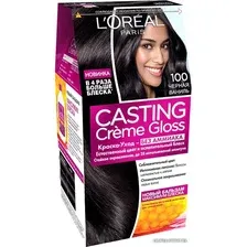 Крем-краска для волос L'Oreal Casting Creme Gloss 100 Черная ваниль