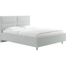 Кровать Сонум Omega 160x200 (тедди пепельный)
