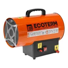 Пушка тепловая газовая (нагреватель воздуха) Ecoterm GHD-102 10 кВт, 320 куб.м/час,  Защита от перегрева