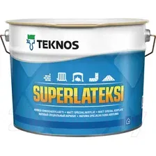 Краска Teknos Superlateksi 2.7л (база 1)