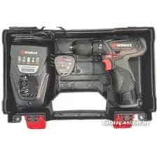 Дрель-шуруповерт Wumax ABS 12 Power Classic 5717512112 (с 2-мя АКБ, кейс)