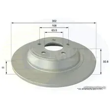 Тормозной диск Comline ADC1274