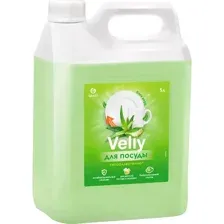 Средство для мытья посуды Grass Velly Sensitive алоэ вера 125742 5,2 кг