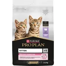 Сухой корм для кошек Pro Plan Junior Delicate с индейкой (3кг)