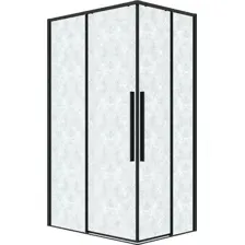Душевой уголок Grossman Galaxy 90x70x195 300.K33.01.9070.21.02 (черный матовый/шиншилла стекло)