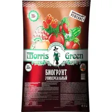 Грунт Morris Green универсальный, с биогумусом, 33 л