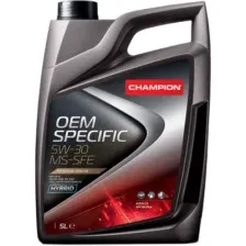 Моторное масло Champion OEM Specific 5W-20 IL D1 5л