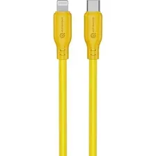 Кабель Atomic 30.381 USB Type-C - Lightning (1.5 м, желтый)