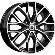 Литой диск K&K Лилиом 16x6" 4x114.3мм DIA 67.1мм ET 40мм Алмаз черный