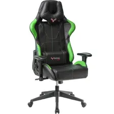 геймерское кресло Бюрократ Zombie Viking 5 Aero, зеленый