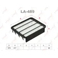 Фильтр воздушный LYNXAUTO LA-489