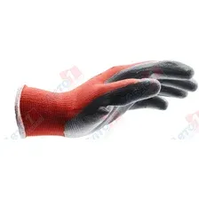 WUMAX 1899403109 Перчатки защитные от минимальных рисков, покрыты нитрилом, Red Nitrile, р. 9