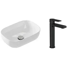 Умывальник Cersanit Moduo 50 Square 63570 + 63111