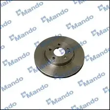 Тормозной диск MANDO MBC035135 вентилируемый , передняя ось