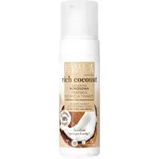 Пенка для умывания Eveline Cosmetics Rich coconut Увлажняющая для лица глаз и губ (150мл)