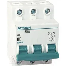 Выключатель автоматический Атрион VA4729-3-10D