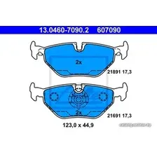Тормозные колодки ATE 13046070902