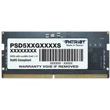 Оперативная память Patriot Signature Line 32ГБ DDR5 SODIMM 5600 МГц PSD532G56002S