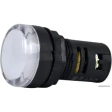 Лампа сигнальная Chint ND16-22DS/4 AC 230В (R) 593085 (белый)