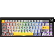 Клавиатура AJAZZ AK650 Dream Weaver Switch (черный/серый/желтый)