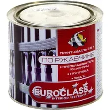 Эмаль Euroclass грунт-эмаль по ржавчине (шоколадный, 1.9 кг)