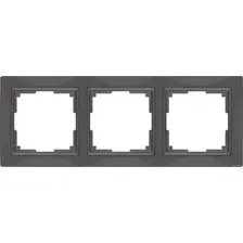 Рамка Werkel Snabb Basic WL03-Frame-03 (серо-коричневый)