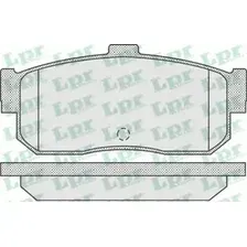 Тормозные колодки дисковые задняя ось LPR 05P929