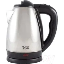 Электрочайник HomeStar HS-1001 / 000450 (стальной)