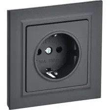 Розетка IEK Brite BR-R14-16-K53-F