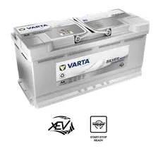 Аккумулятор - VARTA Silver Dynamic AGM 105Ah 950A R+ 393х175х190мм / 605 901 095