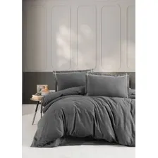 Комплект постельного белья Karven Soprano Anthracite Евро / N244