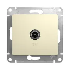 Розетка телевизионная Systeme Electric Glossa GSL000291