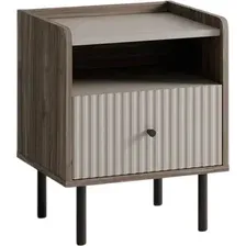 Тумба Anrex Soho 1SN (орех монт/персидский жемчуг/амарок)