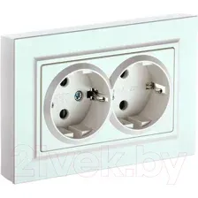 Розетка IEK Brite BR-R24-16-K36-F (жемчуг)