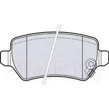 Тормозные колодки Valeo 301584