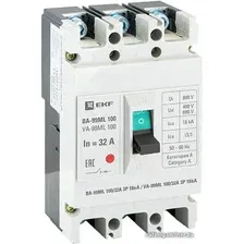 Выключатель автоматический EKF Basic ВА-99МL 100 32А 3P 18кА mccb99-100-32mi
