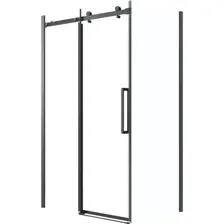 Душевой уголок Grossman Classic 120x80x195 120.K33.04.1280.21.00 (черный матовый/прозрачное стекло)