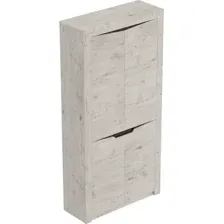 Шкаф распашной Мебельград Соренто 107x38.5x210 (дуб бонифаций/кофе структурный матовый)